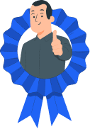 Achievement badge